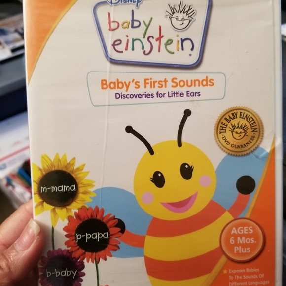 Baby einstein disney dvd babys first sounds 6 mos - Picture 1 of 2